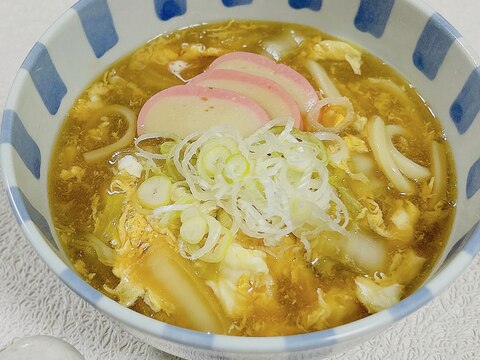 かきたまうどん☆寒い日に簡単おうどん